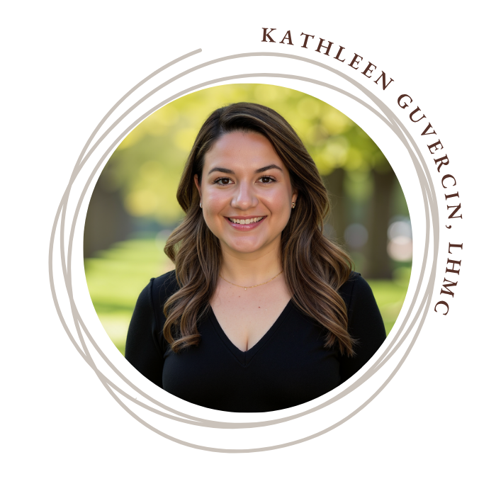Professional portrait of Kathleen Guvercin, LMHC at Pathways of Florida counseling practice.