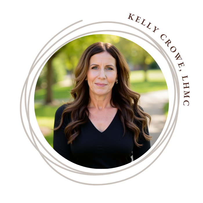 Portrait of Kelly Crowe, LMHC, Owner of Pathways of Florida and Licensed Mental Health Counselor in Lutz, Florida.