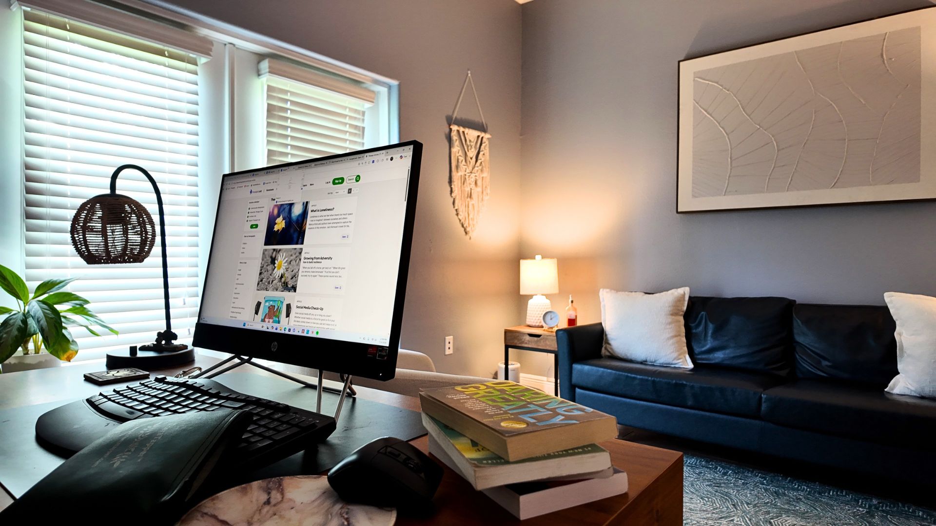Pathways of Florida Counseling Office in Lutz, FL Counseling office at Pathways of Florida in Lutz, Florida, with comfortable seating and a welcoming therapy space.